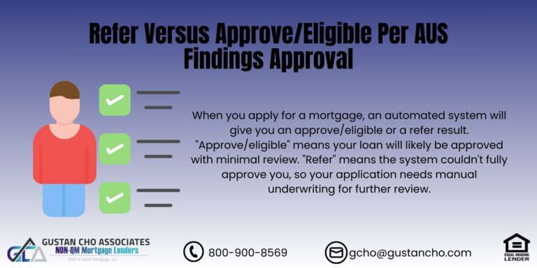 Refer Versus Approve/Eligible