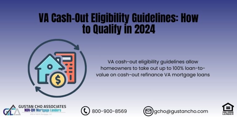 VA Cash-Out Eligibility Guidelines