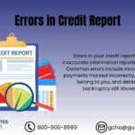 Errors in Credit Report