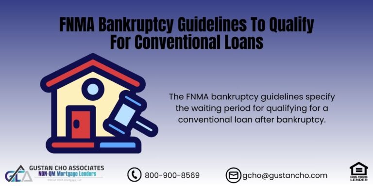 FNMA Bankruptcy Guidelines